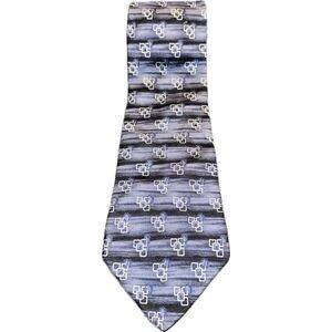 Blue Black Arrow Pattern Tie Necktie‎ Men's